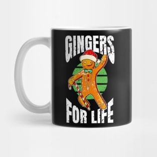 Christmas Santa Claus Gingers for life Mug